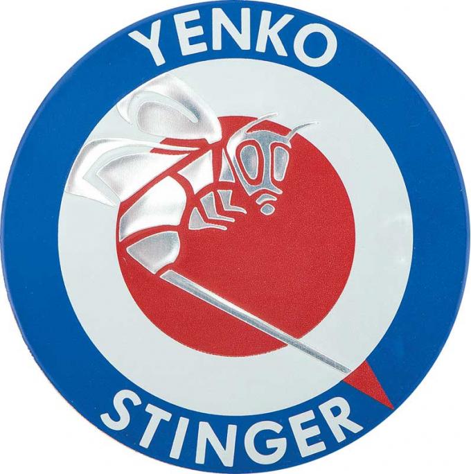 OER Officially Licensed Yenko Stinger Decal - 3" Diameter DC465