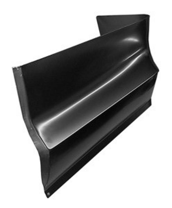 1980-1996 Ford Bronco, 1980-1996 Ford F-Series Pickup, Front Door Lower Front Pillar Patch Panel, RH Passenger Side, EDP Coated