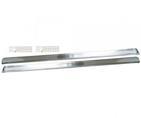 OER 1967-68 Mustang, Rocker Panel Moldings, with Hardware, RH and LH, Pair *10176CD