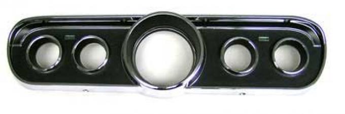 OER 1965 Mustang GT Instrument Gauge Bezel Black 10838HR