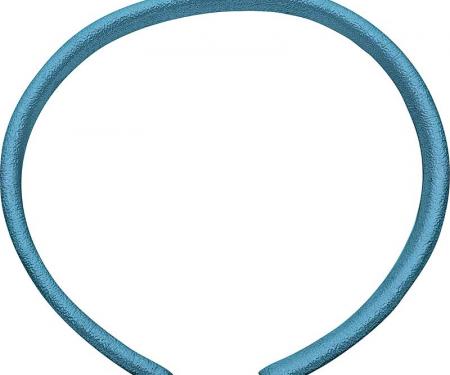 OER Door Jamb Vinyl Windlace , Bright Blue , Snap On Double Lip Style , 20 Foot Roll T5LTBLUE