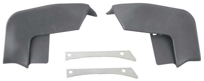 OER 1971-72 Ford Mustang, Front Fender To Bumper Filler Panels 16554B