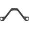 1960-65 Falcon, Ranchero, Comet, Shock Tower to Firewall Export Brace, Black