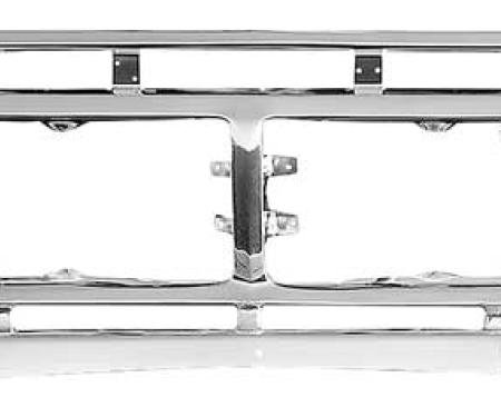 OER 1973-77 Ford F-Series Truck Grille Shell, F-100 / F-150 / F-250 / F-350, Anodized Aluminum TR8200J