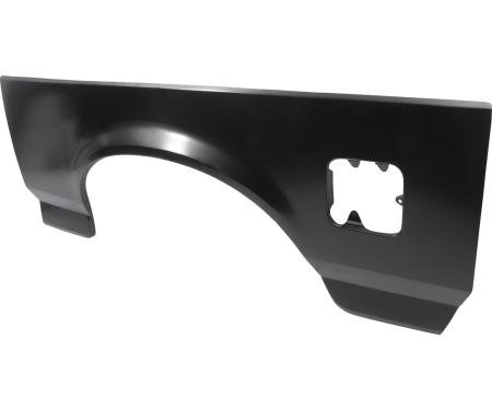 1987-97 Ford F-150, F-250, F-350, Bedside Wheel Arch Extension Panel, Single Fill Hole, Driver Side, LH