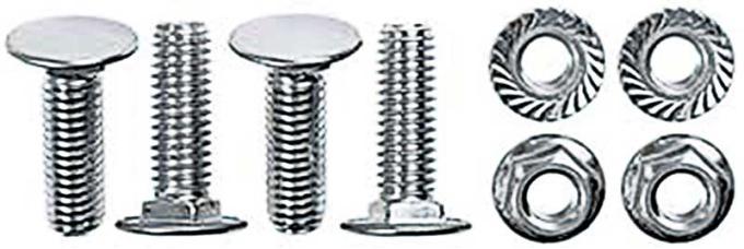 OER 1971-72 Mustang (& 73 without Bumper Guards) Rear Bumper Mounting Set HK47