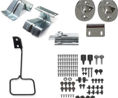 1967 Mustang Fastback Trap Door Hardware Component Kit