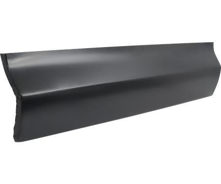 1973-79 Ford Pickup, 1978-79 Bronco, Lower Outer Door Skin Repair Panel, 9", RH Passenger Side, EDP Coated