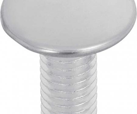 3/8"-16 x 15/16" Bumper Bolt With Flat, Zinc Plated Shank, Stainless Steel Flat Head, Each