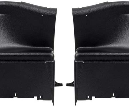 OER 1969-70 Mustang Fastback, Inner Quarter Panels, Heavy Duty ABS, Pair 310A06B