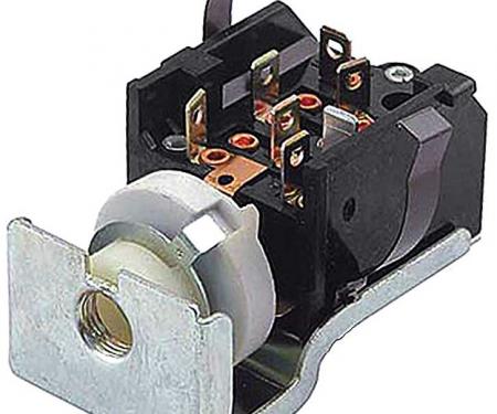OER 1960-67 Ford, Mercury, Headlight Switch, 7 Terminal Design 11654H