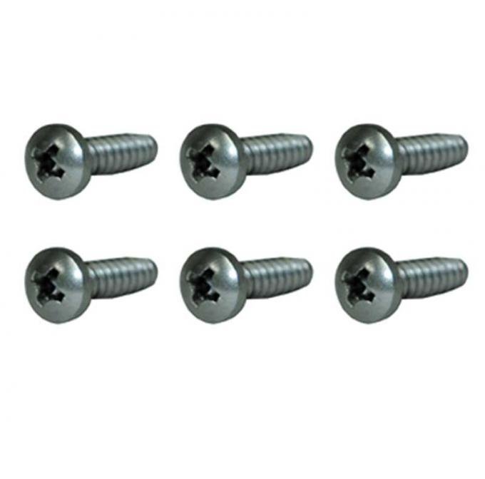 OER 1965-68 Mustang Headlamp Ring Mounting Screw Set HK157