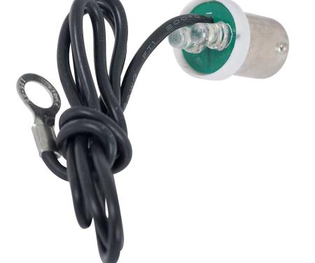 1964 1/2 White LED Bulb With Ground