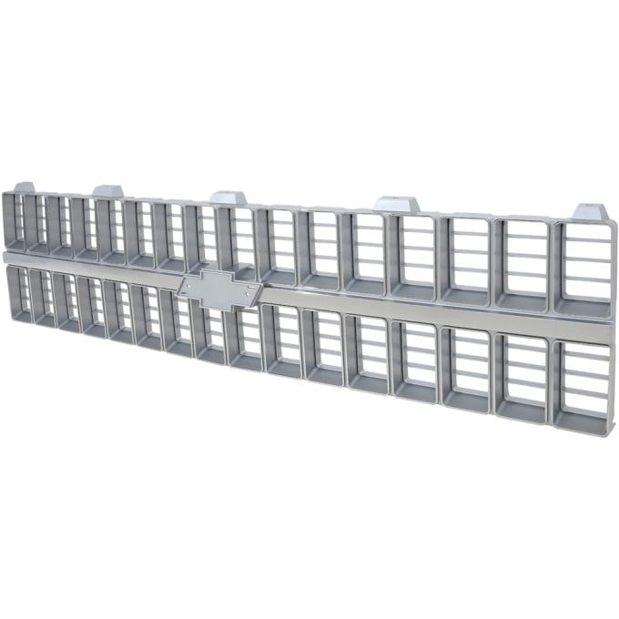 1981-82 Chevy Pickup, Blazer Suburban, Chrome Front Grill, with "Bow Tie" Emblem Pad, GM Licensed