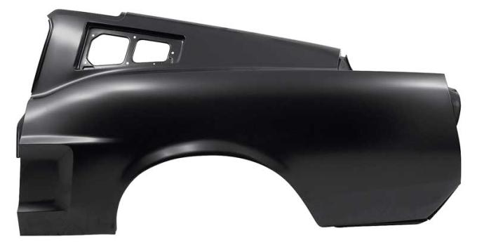 OER 1968 Ford Mustang Fastback, Full Quarter Panel, One-Piece, Late Design, LH 27840RR