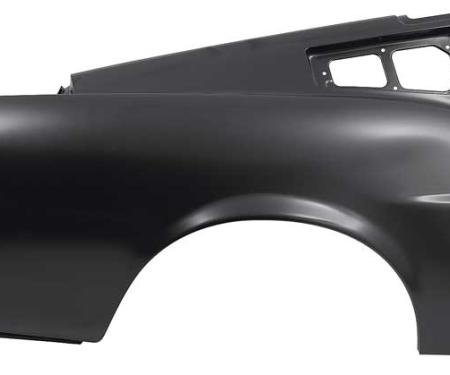 OER 1968 Mustang Fastback, Full Quarter Panel, 1-Piece, Early Design, Passenger Side, EDP Coated 27840LA