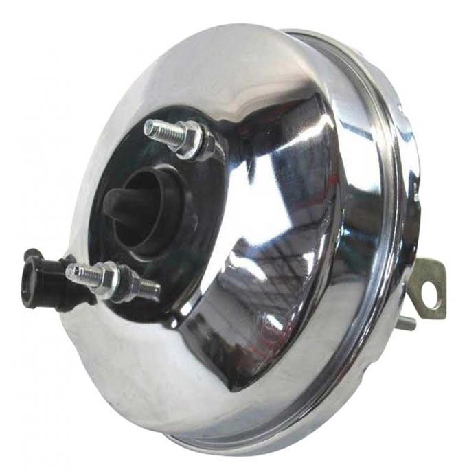 OER 1967-69 Mustang / Cougar 9" Single Diaphragm Bendix Power Brake Booster w/ Bracket - Chrome PB1087C