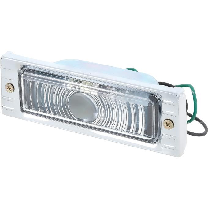 1947-53 Chevy, GMC Pickup, Park Light Assembly, 12 Volt, with Turn Signal and Clear Lens