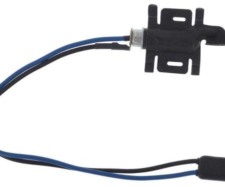 OER 1967-68 Mustang, Cougar,Shift Indicator Lamp and Pigtail, with Console, Male/Female Spade 15A808C