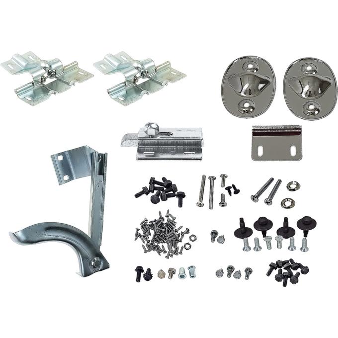 1965 Mustang Fastback Trap Door Hardware Component Kit
