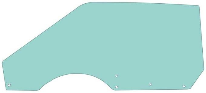OER 1969-70 Mustang, Fastback, Door Glass, Tinted, Bolt-In Style, Driver Side 21410JLT