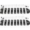 1971-73 Mustang, Rocker Panel Molding Set, With Hardware, RH and LH, Pair