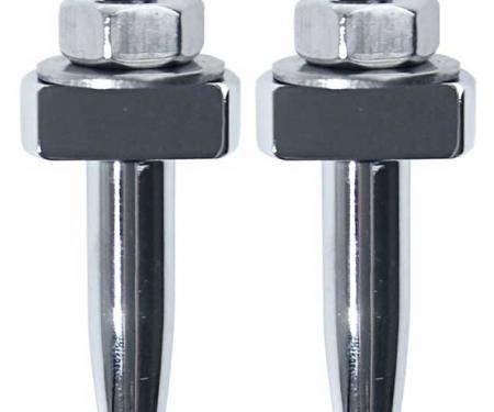 OER 1964-73 Ford/Mercury Convertible Top Header Bow Alignment Dowel/Guide Pins - Various Applications 514A38