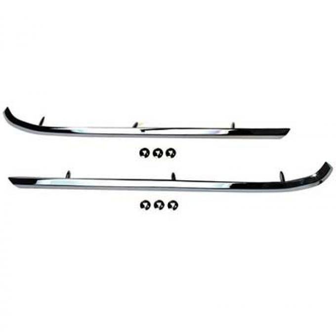 OER 1965-66 Mustang Vinyl Top Molding (pair) 423A18A