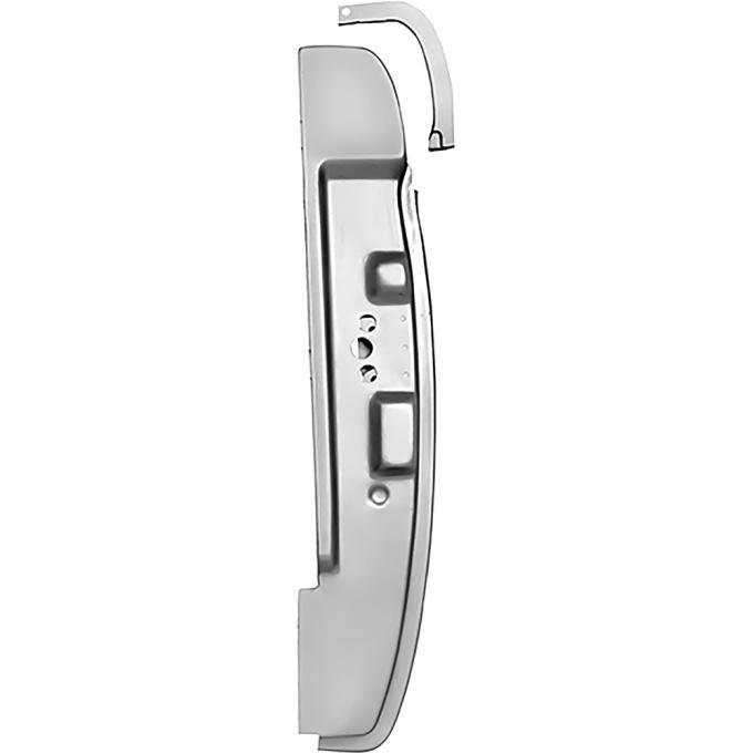 OER 1966-67 Ford Bronco, Door Striker "B" Pillar Post Assembly, LH, Driver Side TR00350B
