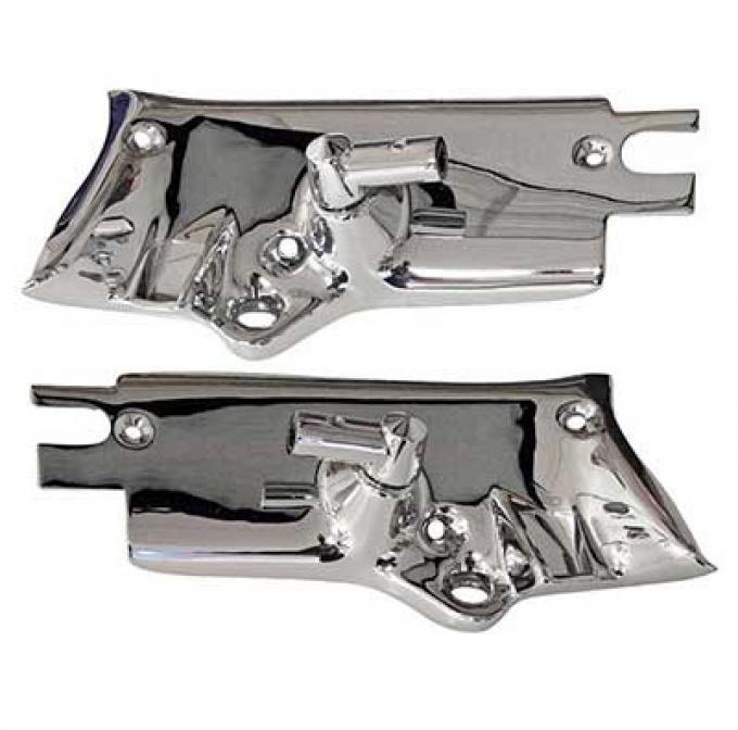 1964-66 Ford Mustang, Convertible, Sun Visor Brackets