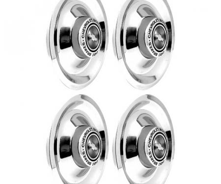 OER 4 Piece Chrome Disc Brake Rally Wheel Cap Set *WR1014C