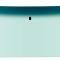 1969-70 Mustang Fastback, Front Windshield Glass, Tinted with Blue / Green Band
