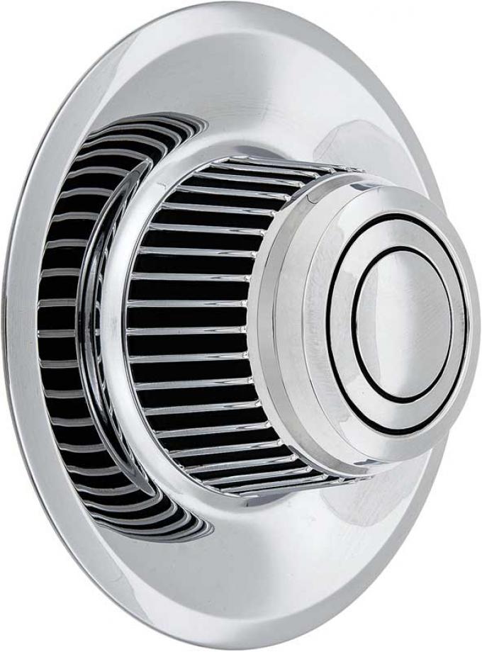 OER Tall Chrome Rally Wheel Derby Cap WK1012NL