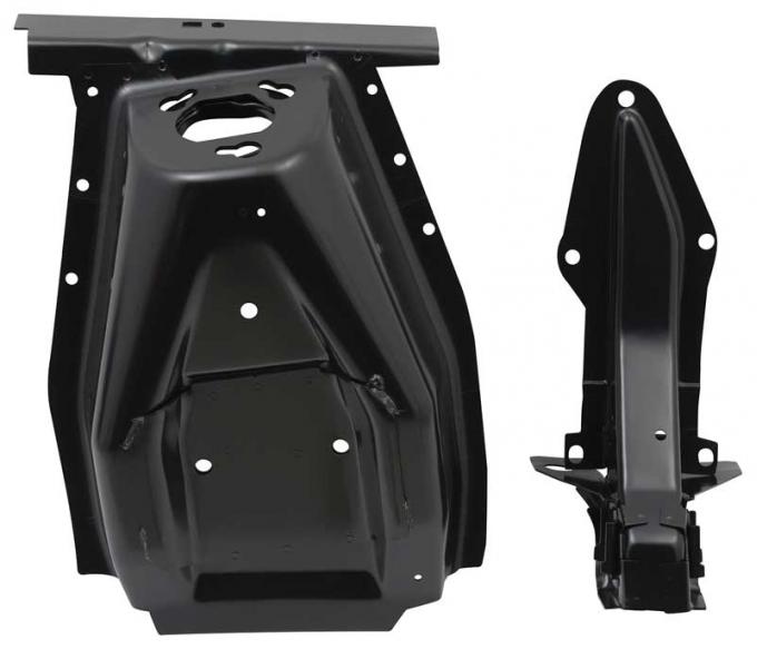 1969-70 Mustang, Cougar, Complete Inner Shock Tower, Drivers Side, EDP Coated