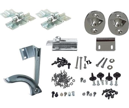 1966 Mustang Fastback Trap Door Hardware Component Kit