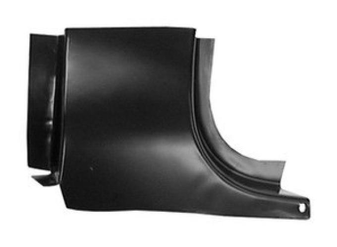 1973-79 Ford F-Series Pickup Truck, Front Door Lower Rear Pillar Repair Panel, LH - Driver Side