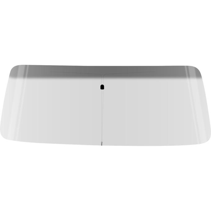 1973-91 Chevy, GMC Pickup, Blazer, Jimmy, Suburban, Front Windshield Glass, with Built-In Antenna, with Mirror Bracket, Light Gray Tint, with Smoke Gray Upper Shaded Band