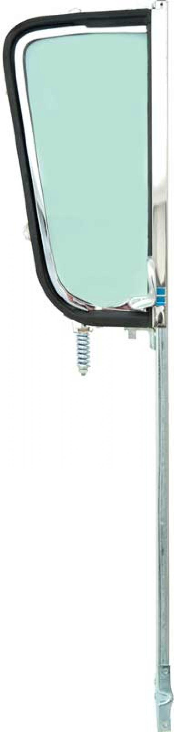 1955-1959 Chevrolet, GMC Truck, Vent Window Assembly, with Chrome Frame, Tinted Glass, RH