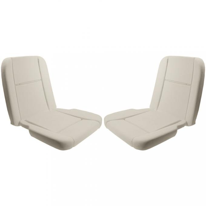 OER 1965-66 Mustang Deluxe Interior Front Bucket Seat Foam Set - Pair *103PR