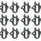 OER 1960-78 Ford, Mercury Standard Door Panel Clip Set , 30 Piece Set HK854