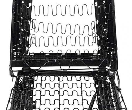 OER 1966-77 Bronco Seat Frame Assembly - Upper Seat Back / Bottom Seat Base / Tracks - RH TR61312A