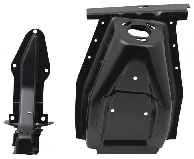 1969-70 Mustang, Cougar, Complete Inner Shock Tower, Passenger Side, EDP Coated
