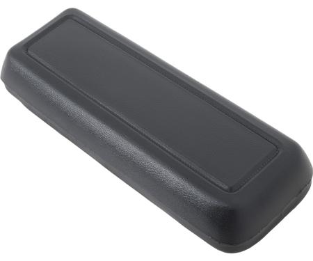 OER 1979-86 Ford Mustang, Console Lid/Arm Rest Pad, Black 6024001