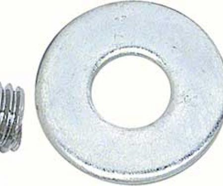 1938-72 GM Car & Truck, Bumper Bolt, Nut, and Washers, 1/2"-13 X 1-1/2", Chrome