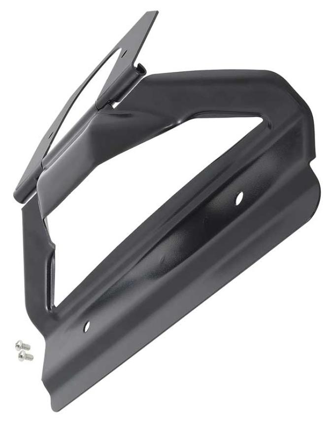 1966-1977 Ford Bronco, License Plate Bracket, Black