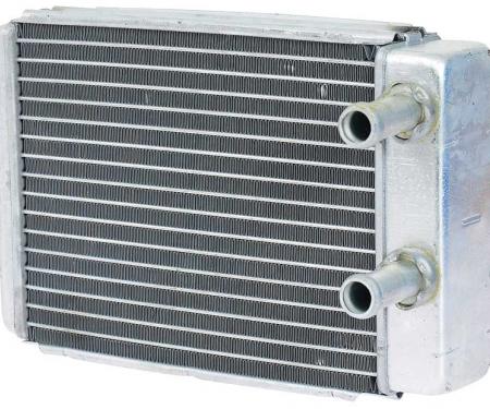 1960-65 Comet, Falcon, 1964-68 Mustang. 1973-77 F Series Pickup, Aluminum Heater Core Assembly, without A/C, Measures, 7-1/4" x 6" x 1-7/8"
