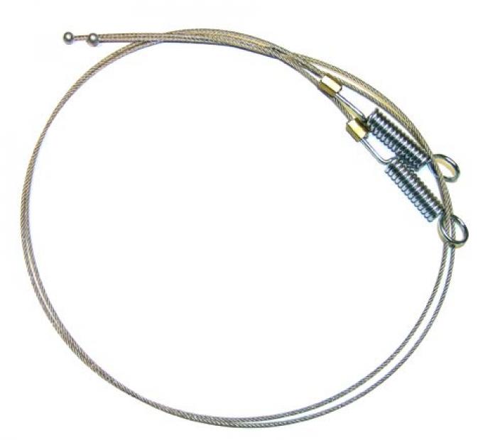 OER 1969-70 Mustang/Cougar Convertible Top Side Cables 52806C