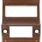 OER 1969-70 Mustang, Radio Control Bezel, Woodgrain 18842B