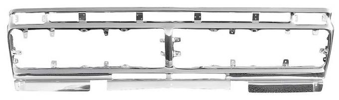 OER 1973-77 Ford F-Series Truck Grille Shell, F-100 / F-150 / F-250 / F-350, Anodized Aluminum TR8200J