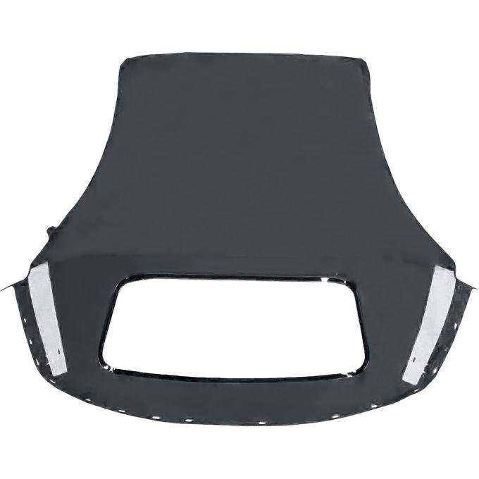 2005-14 Ford Mustang, Convertible Top, One-Piece, With Plastic Window, Sailcloth Vinyl, Black